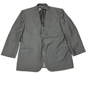 Vintage‎ Golf Green Members Jacket Blazer Golf Buttons Measures 44R